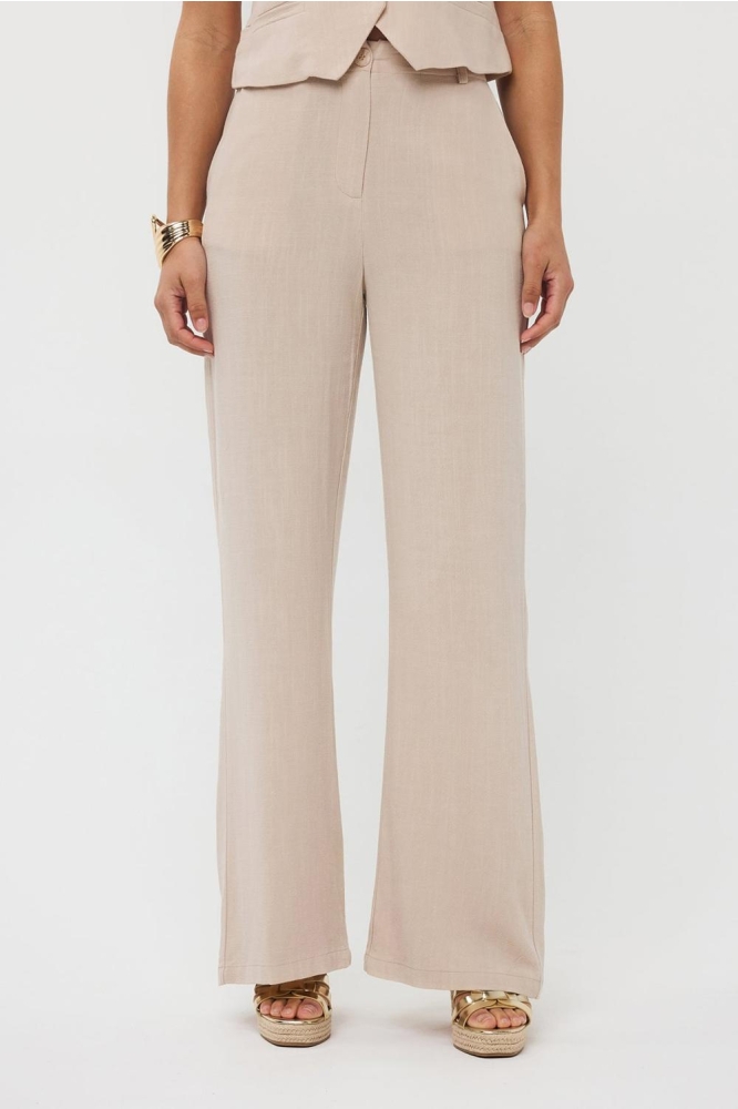 PANTS NIKKI HSS2535 003 BEIGE